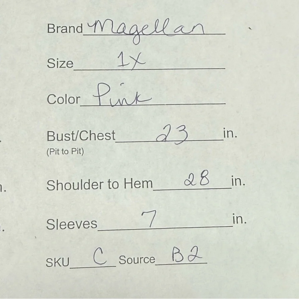 Magellan Pink Fishing Shirt 1X Classic Fit Button Outdoor Top - Picture 8 of 8
